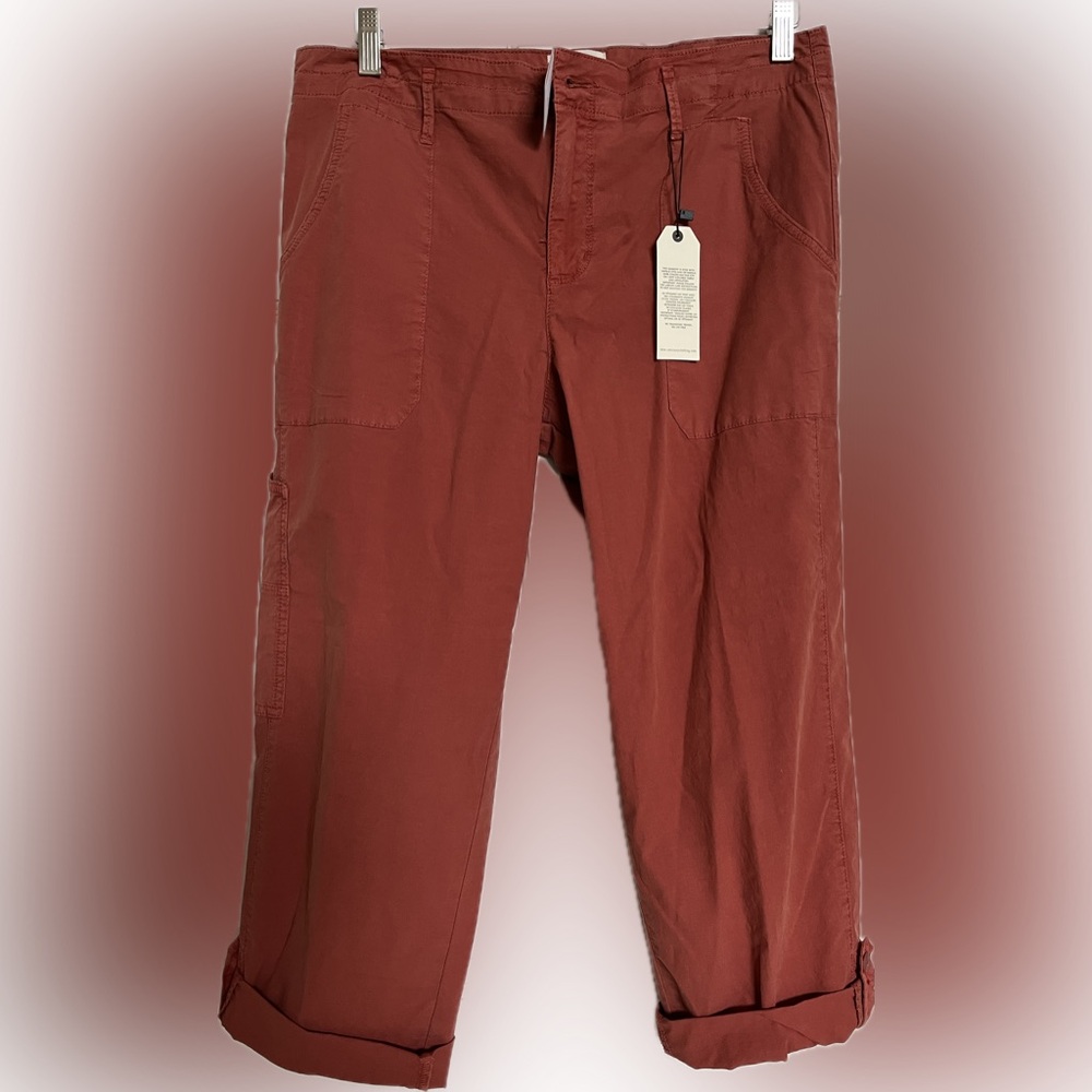 NWT Sanctuary Rust Color Cropped Sedona Pant